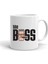 The Boss Baskılı Seramik Çay Kahve Kupa Bardak Hediyelik 1