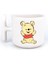 Winnie The Pooh Pooh, Iyor (Eeyore), Piglet 4'lü El Yapımı T Kulplu Fincan 2