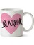Black Pink 3 Porselen Kupa Bardak 1