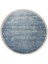 Zara Zr 06 Blue Yuvarlak Otantik Desenli Özel Hav Vermeyen ve Kolay Temizlenebilir Tensel Kullanılarak El Emeği Ile Özel Tezgahlarda Üretilen Modern Uşak Halısı 1