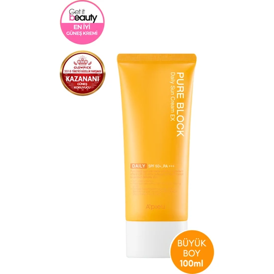 Doğal Görünümlü Güneş Kremi A'PIEU Pure Block Natural Daily Sun Cream EX SPF50+/PA+++