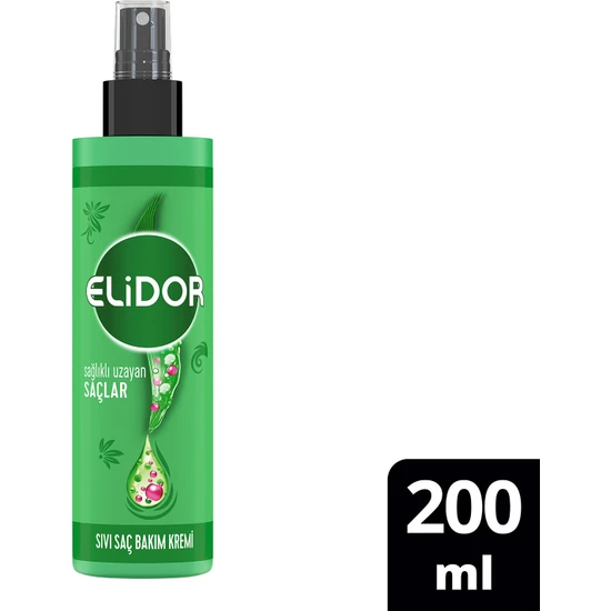 Elidor Superblend Sıvı Saç Bakım Kremi Sağlıklı Uzayan Saçlar Biotin Argan Yağı Arjinin 200 ml