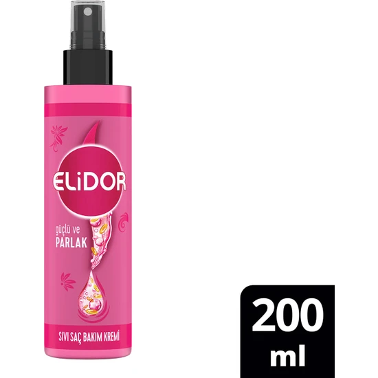 Elidor Superblend Sıvı Saç Bakım Kremi Güçlü Ve Parlak E Vitamini Makademya Yağı Kolajen 200 ml