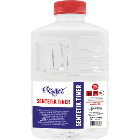 Vega Sentetik Tiner 2280 ml