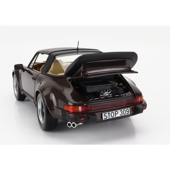 Norev Porsche 911 Turbo 3,0 1976 Light Green 1:18 Die-Cast Scale Model