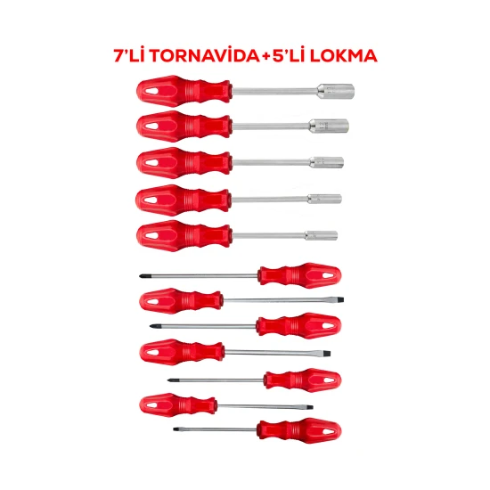 HON 7’li Tornavida & 5’li Lokma Seti