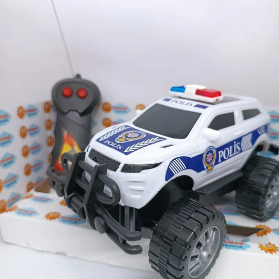 LRS Store Kumandalı Araba Polis Arabası Jeep Çift Fonksiyon