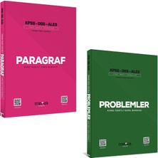 Marka Yayınları 2024 KPSS DGS ALES Paragraf - Problemler Konu Özetli Yeni Nesil Soru Bankası Seti