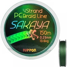 Nippon 4 Kat Ekonomik Ip Misina  Nıppon Sakaya 150MT 0,12MM