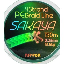 Nippon 4 Kat Ekonomik Ip Misina  Nıppon Sakaya 150MT 0,12MM