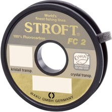 Stroft %100 Flourocarbon Misina Alman Kalitesi Stroft Fc2 50MT Ölçüleri 0,30MM