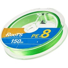 Gosen X8 Roots Pe 0.6 0,132MM 8 Kat Örgü Spin Ip Misina 150MT A.yeşil