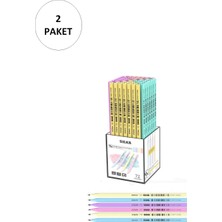 Silka 2 Paket Silka Ocean Pastel Üçgen Kurşun Kalem 72 Li