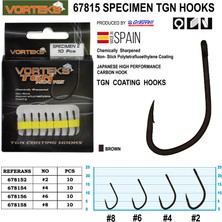 Vorteks 6781 Specimen Tgn Sazan Iğnesi 10’lu Paket No:2