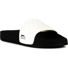 Slazenger Filanto Beyaz Unisex Spor Terlik S.Deri Üst ve Termo Poliüretan Taban ile Konforlu