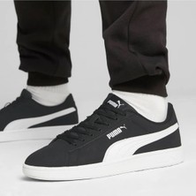 Puma Smash 3.0 Buck Siyah Beyaz Erkek Sneaker Günlük Spor Ayakkabı 392336-01 V1