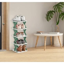 Panoramas Home Gri x Model Organizer Banyo Havluluğu Mutfak Erzaklık Ayakkabılık Çok Amaçlı Düzenleyici Raf