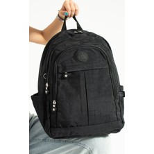 Lifonbag Unisex Büyük Boy Çok Bölmeli Su Geçirmez Sırt Çantası & Okul Çantası LF-5048