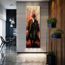 SML Tablo Peaky Blinders Yürüyen Karizma Thomas Shelby Kanvas Tablo