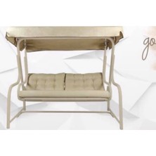 Bahçe Salıncağı Dünyası 3 Kişilik Bahçe - Balkon Güneşlikli Salıncak