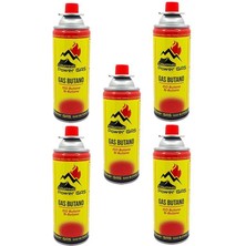 CAMPING TIME Bütan Propan Kamp Gaz Kartuşu 227GR 400ML 5ADET CAMPK227-5
