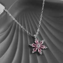 Feryal Lotus Zirkon Taşlı Yeni Sezon Kolye