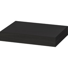 Hobiceyiz Ayaksız Duvar Rafı, Venge, 30 x 26  cm , Lack