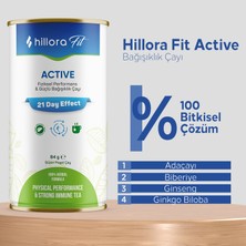 Hillora Fit Active - %100 Bitkisel Formül Fiziksel Performans & Güçlü Bağışıklık Çayı