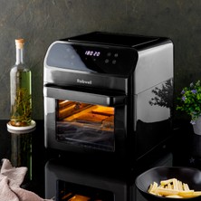 Robx Robwell AS29 12LT Air Fryer 12 Ön Programlı Çok Amaçlı Yağsız Hava Fritözü ( Robx Türkiye Garanntili)