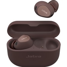 Jabra Elite 10 Kablosuz Kulaklık - Dolby Atmos Çevresel Ses Özelliğiyle Geliştirilmiş Aktif Gürültü Önleyici Kulaklıklar - Multipoint Bluetooth, Kablosuz Şarj - Kakao