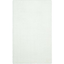 Eko Halı Comfort 1006 Whıte Kolay Kullanımlı Hav Toz Vermez Yumuşak Dokulu Modern Pofuduk Halı