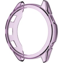 Daart Garmin Forerunner 265S Drop Anti-Drop Izleme Kılıfı Şeffaf Tpu Koruyucu Çerçeve Kapağı (Yurt Dışından)