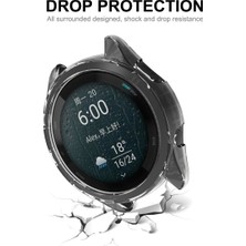 Daart Garmin Forerunner 265S Drop Anti-Drop Izleme Kılıfı Şeffaf Tpu Koruyucu Çerçeve Kapağı (Yurt Dışından)