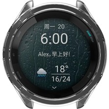 Daart Garmin Forerunner 965 Içi Boş Koruyucu Çerçeve Çarpışma Karşıtı Tpu Saat Kılıfı (Yurt Dışından)