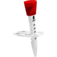 Runto Golf Topu Tutucu Ayarlanabilir Kolayca Premium Ayarlanabilir Golf Tişörtü Kırmızı (Yurt Dışından)