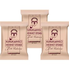 Mehmet Efendi Kurukahveci Mehmet Efendi Türk Kahvesi 100 gr (3 x 100 Gr)