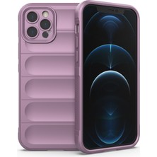 Forestl Digital Iphone 12 Pro Tpu Telefon Koruyucu Kılıfı Için, Çarpışmaya Dayanıklı Sağlam Kabuk Kapak Light Mor Mor (Yurt Dışından)