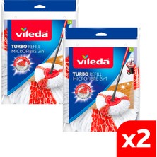 Vileda 2 Paket Turbo 2in1 Yedek Paspas