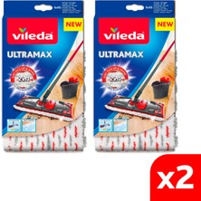 Vileda 2 Paket Ultramax Mikrofiber Yedek Mop