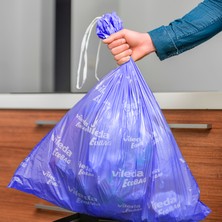 Vileda 3 Paket 30 Litre Orta Boy 15'li Büzgülü Lavanta Kokulu Çöp Torbası