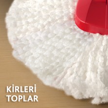 Vileda Turbo Üçgen Başlık Mikrofiber Yedek Paspas