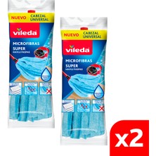 Vileda 2 Paket %100 Mikrofiber Saçaklı Havlu Paspas