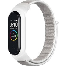 Pistech Xiaomi Mi Band 5/6 Uyumlu Hasır Dokuma Yüksek Kalite Kordon Kayış