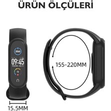 Pistech Xiaomi Mi Band 3 | Mi Band 4 Uyumlu Silikon Yüksek Kalite Kordon