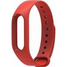 Pistech Xiaomi Mi Band 2 Uyumlu Silikon (Yüksek Kalite) Kordon Kayış