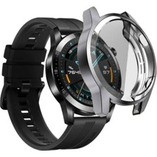 Pistech Huawei Watch Gt2 46MM Ekran Koruma Ultra Ince Silikon Kılıf (Yüksek Kalite)