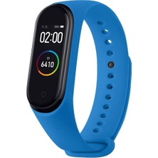 Pistech Xiaomi Mi Band 3 ve 4 Uyumlu [ Yüksek Kalite] Silikon Kordon