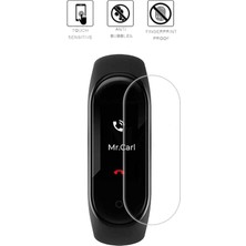 Pistech Xiaomi Mi Band 5 Uyumlu (2 Adet) Ekran Koruyucu Nano Jelatin