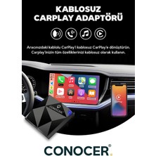 Pistech Apple Carplay Adaptörü Kablosuz Carplay