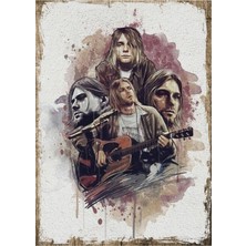 Bedeko Kurt Cobain Tasarım Tablo